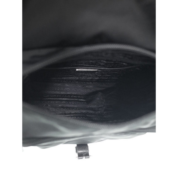 Prada Nylon Shoulder Bag Black - Picture 3 of 9